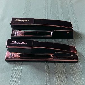 2 Swingline Staplers Black